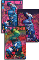 TRANSFORMERS #1 SET - FOIL/TD/VIRGIN - EXCLUSIVE - MARIA WOLF