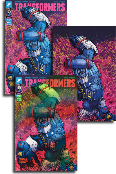 TRANSFORMERS #1 SET - FOIL/TD/VIRGIN - EXCLUSIVE - MARIA WOLF