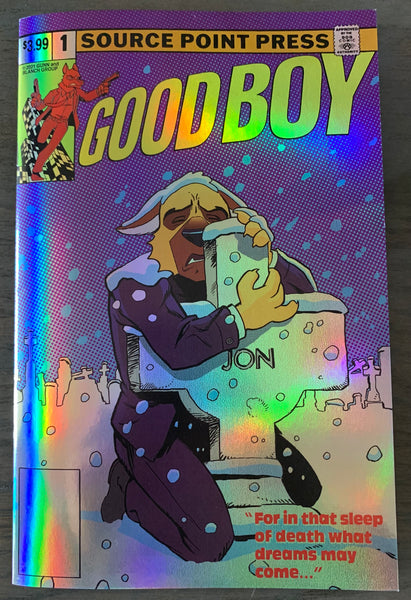 FOIL - JJ's Exclusive - Good Boy V2 #1 Fleecs Daredevil Homage