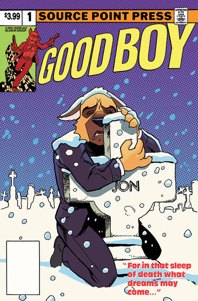 COMBO PACK - JJ's Exclusive - Good Boy V2 #1 Fleecs Daredevil Homage & Little Red Ronin